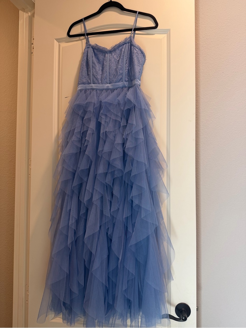 Chelsea 28 Corset Lace & Tulle Gown size small